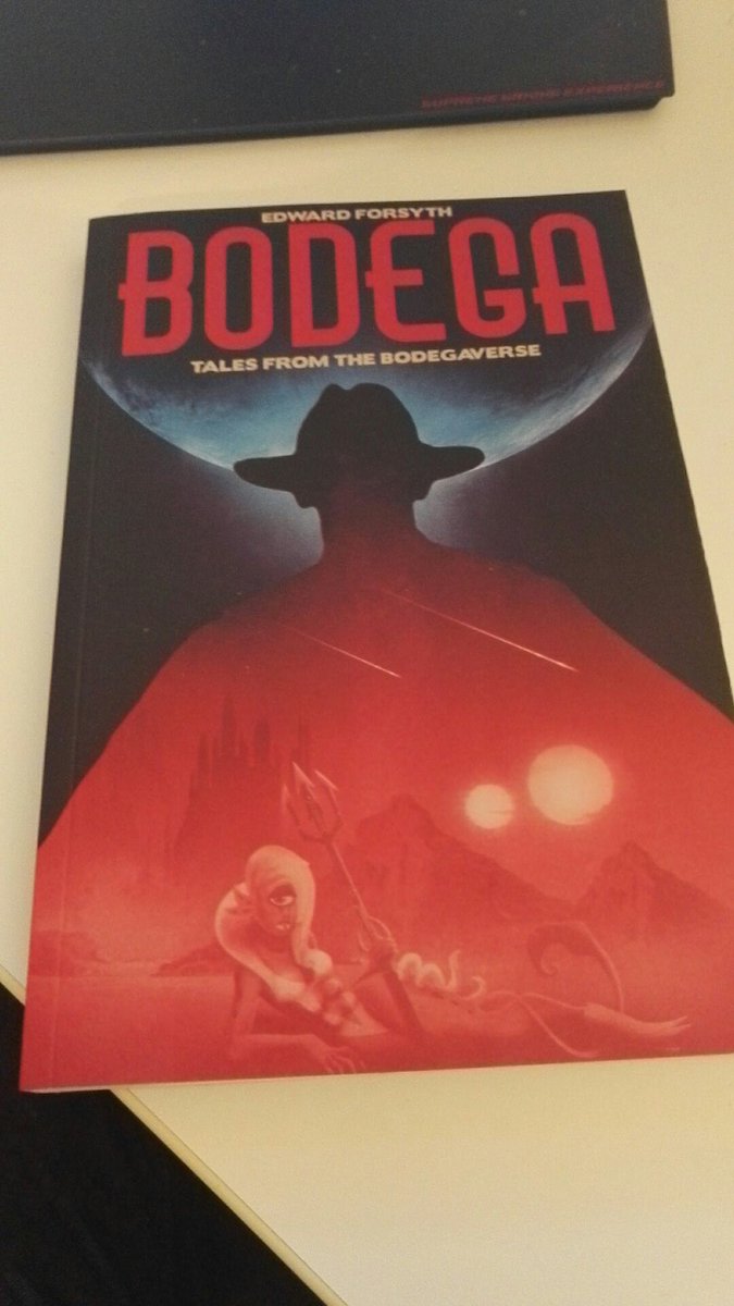 Thor_Jensen's tweet photo. Just unpacked my #Bodega book. Looking forward to reading it! @PyrionFlax https://t.co/jVjHfWz9cI