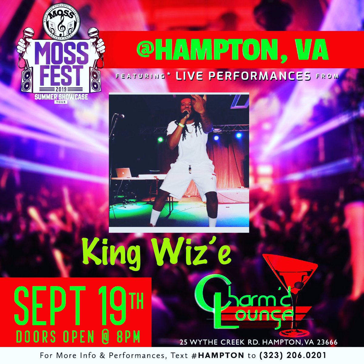 KingWize_'s tweet photo. HAMPTON, VA I’m coming to bless the city‼️ Pop out and support‼️ #KingWize #DaDon #LOEDAS #Rapper #indiemusic https://t.co/p3XffwGTUl
