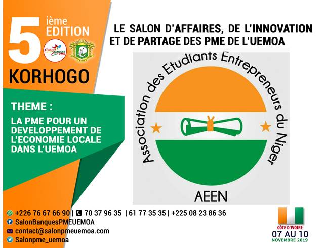 Hippolytetweets's tweet photo. AEEN INFO: Appel à parrainage des PME et startups. *La solidarité, une valeur partagée des leaders*
#SBPME4DEV
#Evoluons_Ensemble
#Osons_Entreprendre_Pour_Un_Niger_Emergent
#AEEN4DEV https://t.co/84WEBms6XB