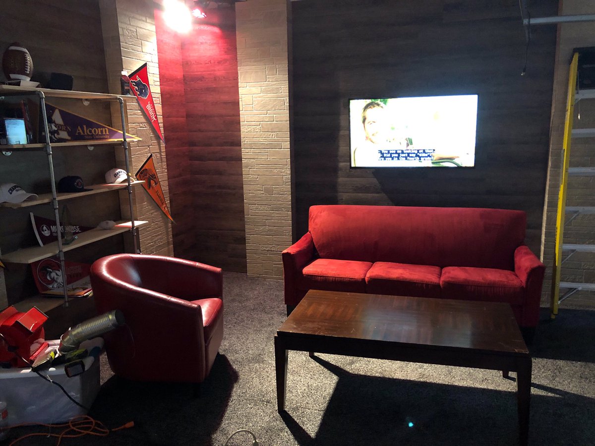 stevenjgaither's tweet photo. In less than two weeks @HBCUGameday will make its debut on @TVaspire. We literally couldn’t do it without our supporters who helped us build our studio. God is great🤯 https://t.co/F16sLVK4Su