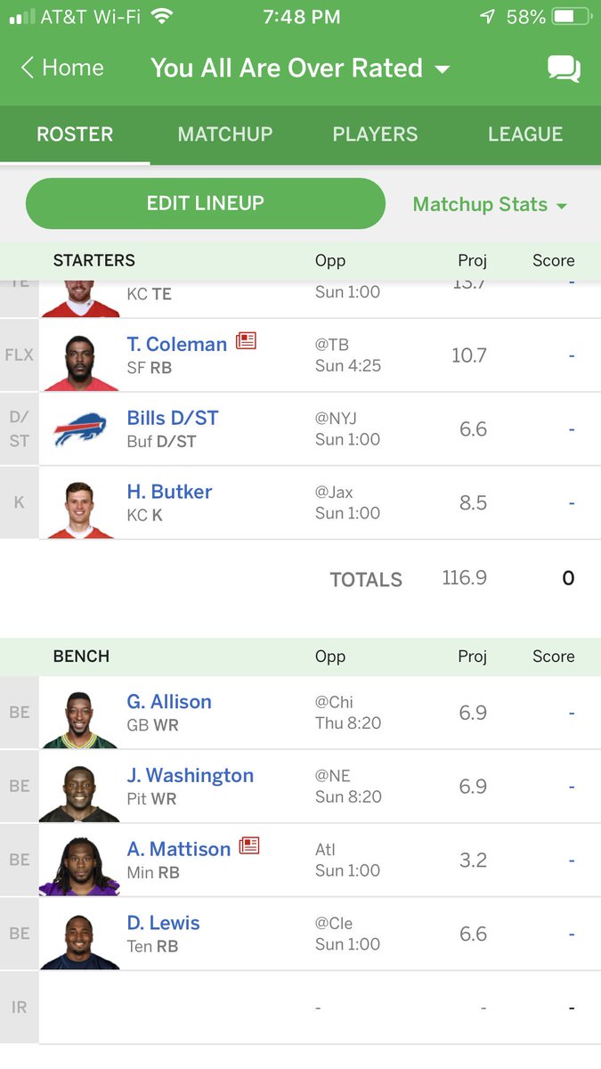 RShoope's tweet photo. @PFF_Fantasy 10 spot 12 teams and .5 ppr https://t.co/hYzrnHSPZ0