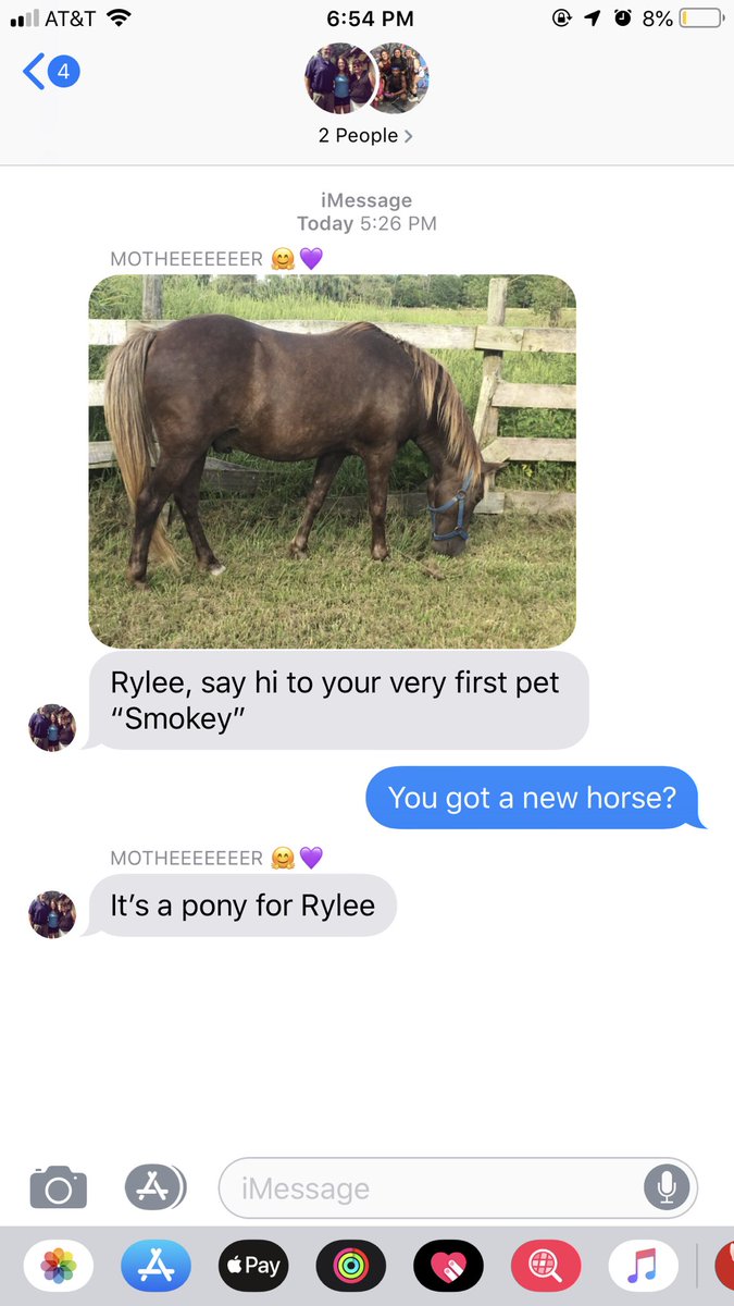mandey_shrader's tweet photo. My daughter is 17 days old and my mom bought her a pony!!!!....

I think she loves being a grandma https://t.co/bgTUZMMYrQ