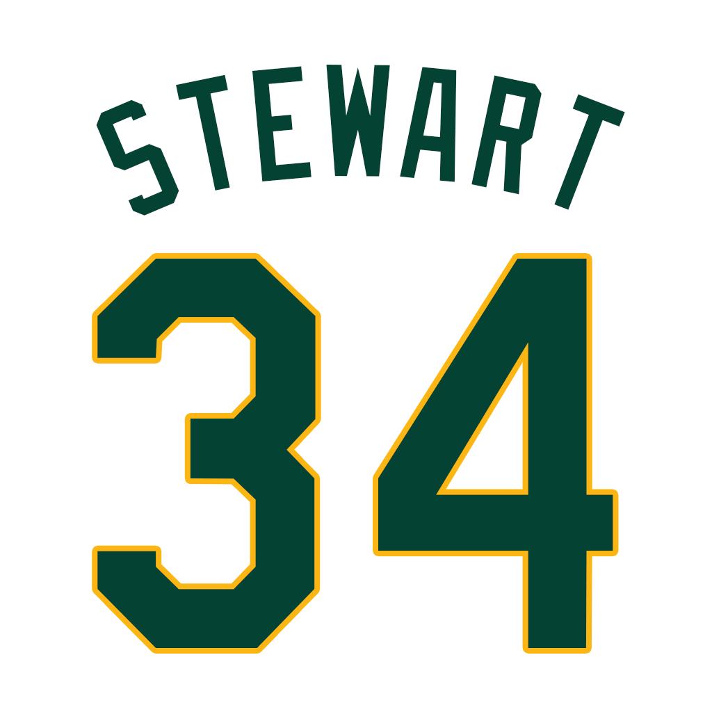 MLB Jersey Numbers on X: The #Athletics announce they will retire number  34 a second time, in 2020, for former RHP Dave Stewart. Oakland previously  retired the number in 1993 for former