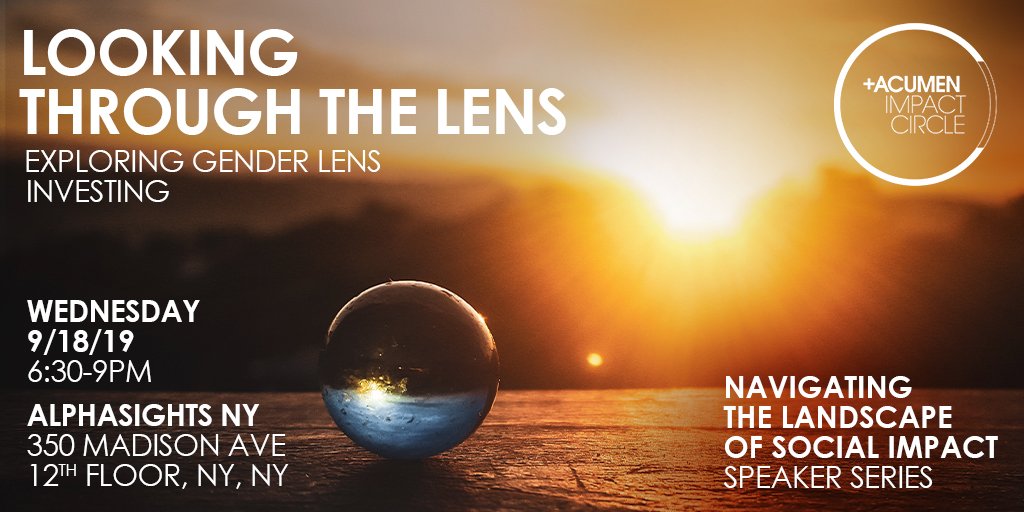 NY Acumen Impact Circle tweet media