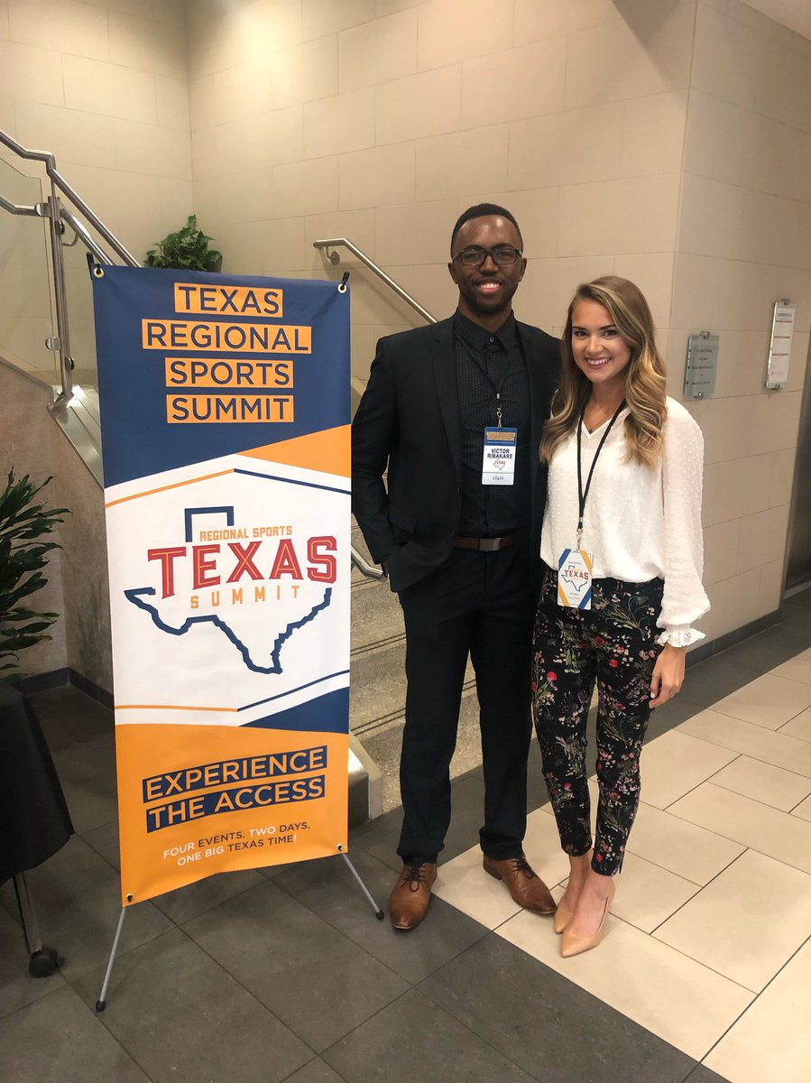 Yesterday was a blast at the <a href="/TXSports_Summit/">Texas Regional Sports Summit</a>! Thank you to @W_BaggsCFP and Victor Ribakare for allowing me to be a small part of this amazing Summit. Such a great way to learn, collaborate, and connect with industry leaders and fellow young professionals! #TXR19