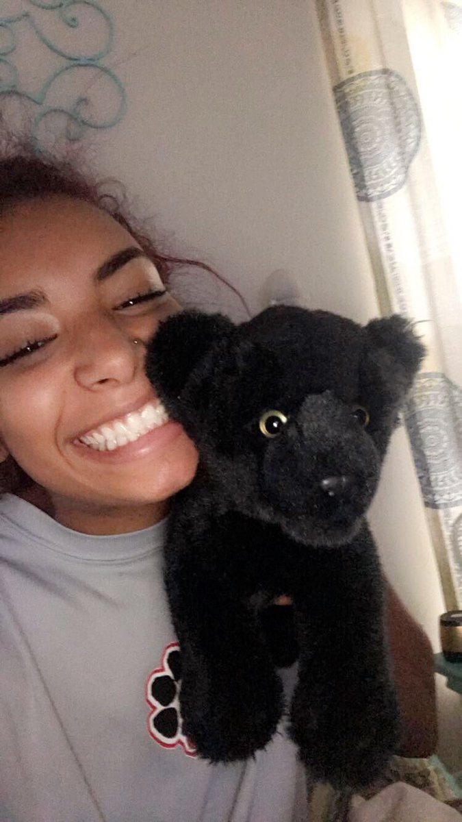 JCCHSCompCheer's tweet photo. shout out to @_mmichelle for getting cubba this week!! thank you for working SO hard, we love you chelle! #passthepanther https://t.co/bmJkFdcIpa