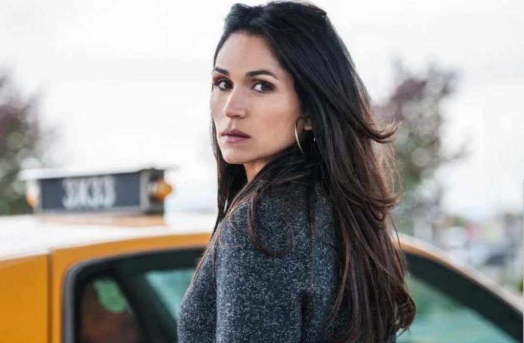 angela valdez red dress Power's Angela Valdez star cast in Kaley Cuoco's new film