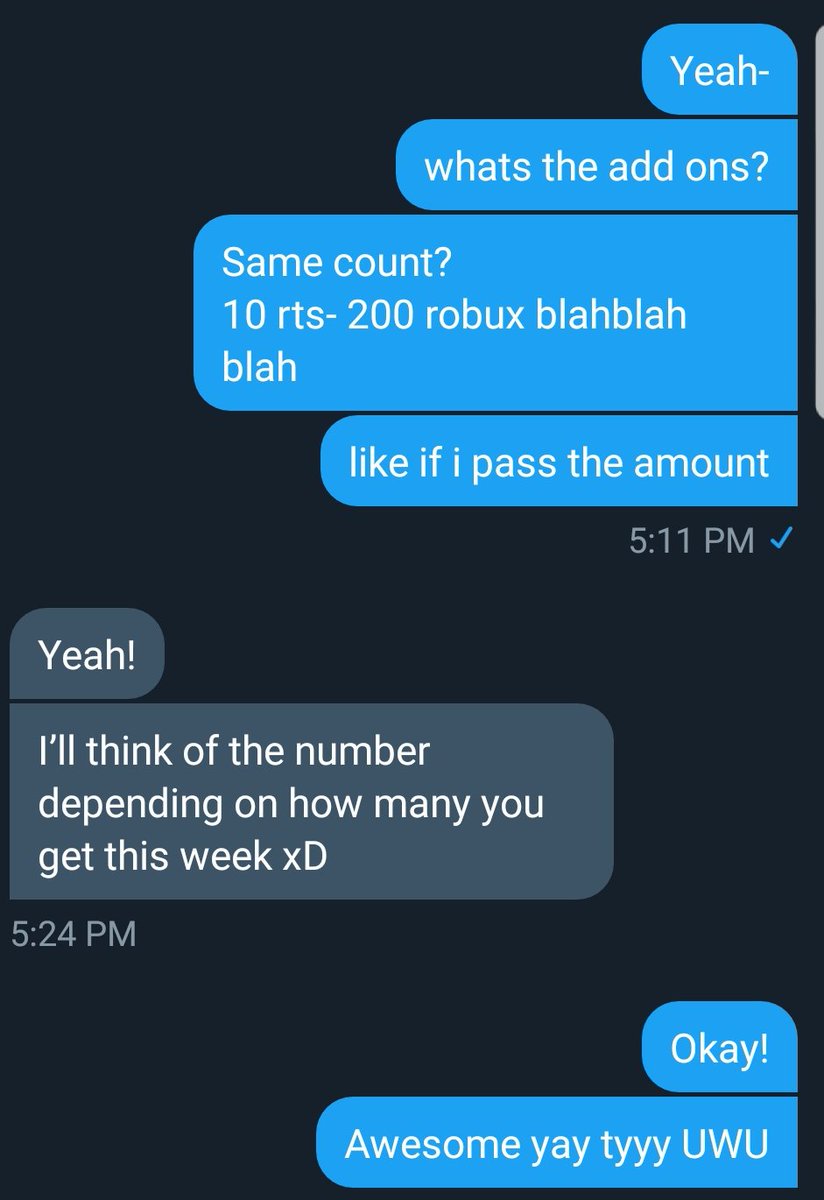 Amxthysttiffany 1 Days Till Bday On Twitter Retweet Deal For Robux Dear Anonymous Your A Sweetheart And You Deserve More Than You Have Love You Please Help Retweet I Ll - shmitty robux on twitter reply to this tweet for a chance of