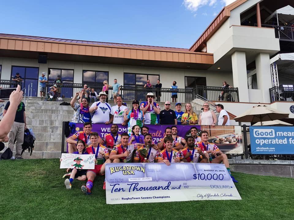 Congratulations to our <a href="/S7SRugby/">LIT Super Sevens Series (UK)</a> Team <a href="/RamblinJesters/">The Jesters</a> and their sponsors @blackrock in winning the <a href="/infinitypark/">Infinity Park</a> Denver 7s