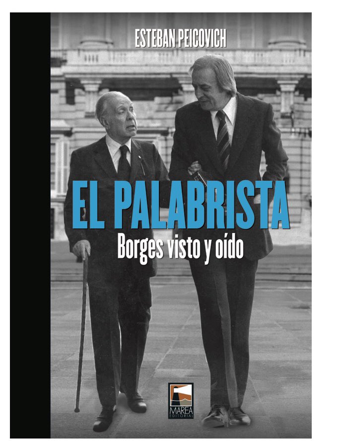 tianfirpo's tweet photo. plaza san martín. [100x50cm] (acrílico sobre tela. este cuadro es una escena q nunca sucedió, pero q imaginé leyendo el libro de Esteban Peicovich de sus entrevistas a Borges. ellos dos son los q caminan por la plaza en el cuadro. el cuadro está actualmente en francia. https://t.co/HAfy7K7dvP