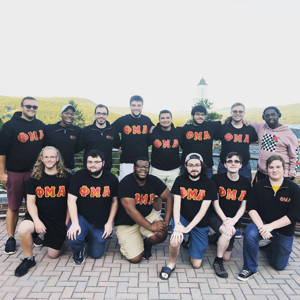 Looking forward to another great semester!!! ❤️🖤💛 #greatdaytobeahawk #phimualpha #phimualphasinfonia