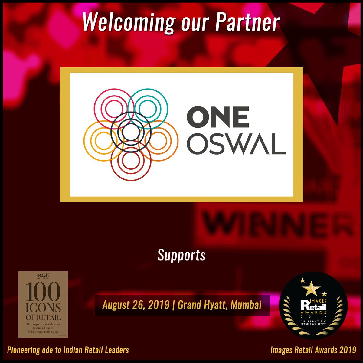 Images_IRA's tweet photo. Welcoming our partners - Nexus Malls (A Blackstone Group Company) &amp; One Oswal. 
#RetailGazing #retailing #retailexperience #retailexcellence #success #eventpartner #AwardPartner #booklaunchpartner https://t.co/2viOaQSFbk