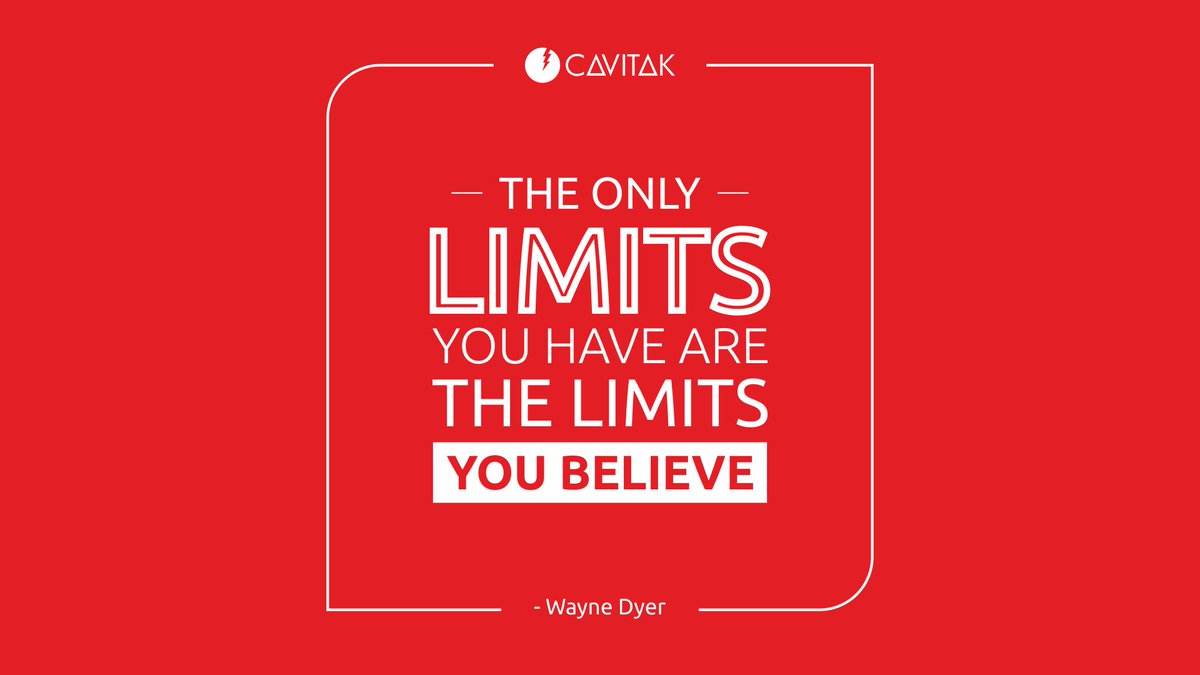 Don’t assume your capabilities and limit yourself from doing any task. One is capable of much more than he or she believes. Just believe you are capable for more and start exploring how you can be limitless!

#MondayMorning #Monday #MondayMotivation