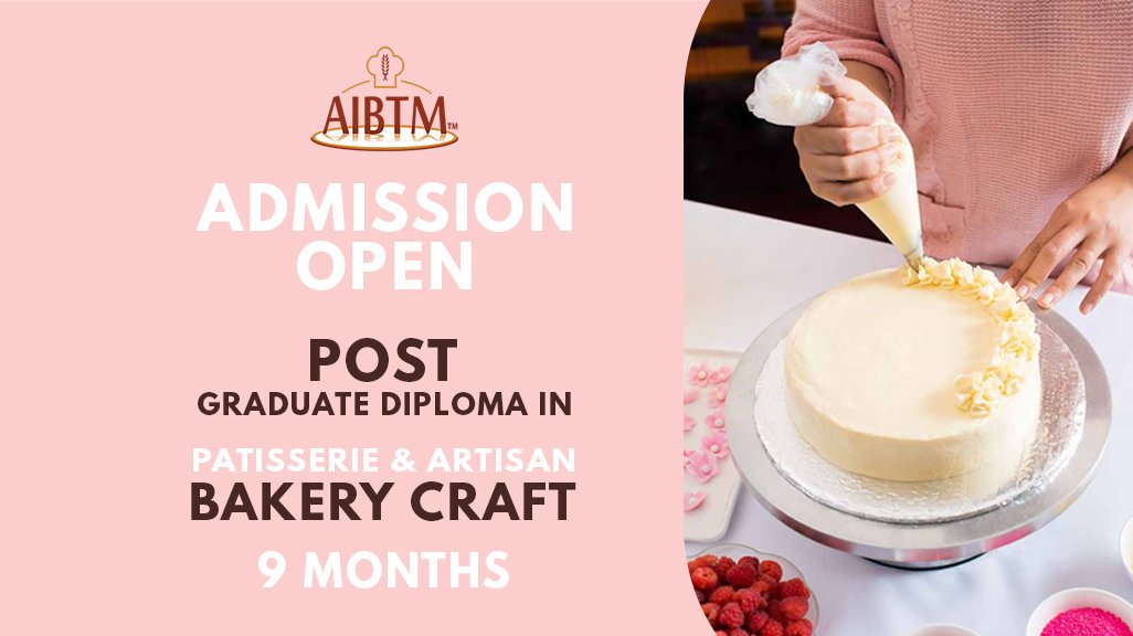Calling all the #baking enthusiasts! Here's your chance to perfect your baking skills with our #PostGraduateDiploma in Patisserie & Artisan #Bakery Craft program.
So what are you waiting for? #Join today! Because learning never tasted so delicious.