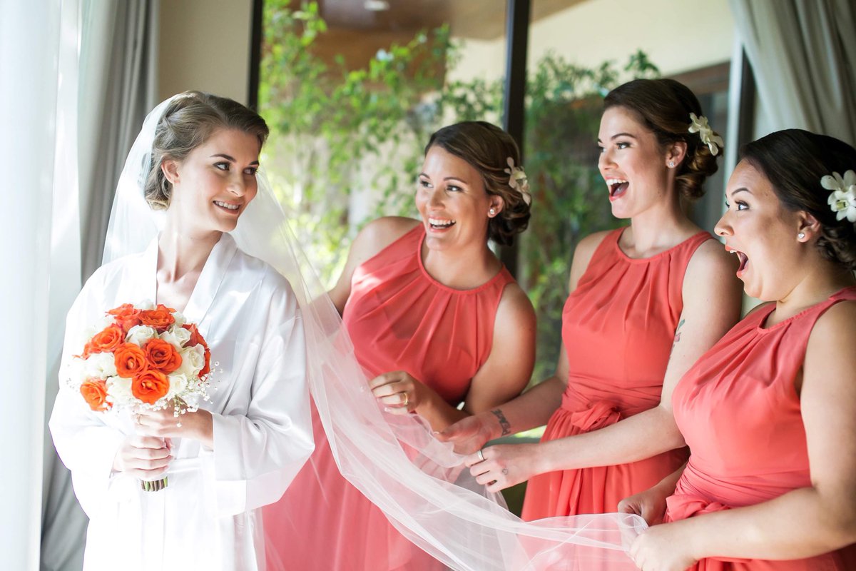 The laughter before the wedding is important... 😂