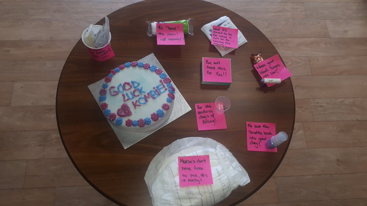 WardDavan's tweet photo. Wishing Kombe all the best in her new adventure as she starts her nurse training . @JuneGordonAHP @SSinkins https://t.co/xvLvoJuBg0