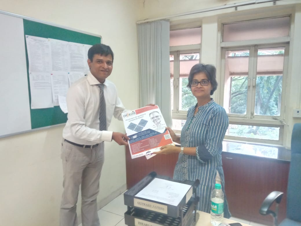 OPJEMS's tweet photo. Launched in Mumbai Colleges on 23rd August.
#SPJIMR
#JBIMS
#IITMumbai

Will get launched in more colleges today. 
Stay Connected. https://t.co/ccmDEEdbRd