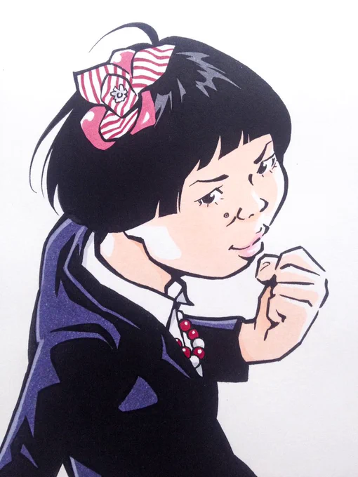 以前、某番組用に描いたイラスト。 