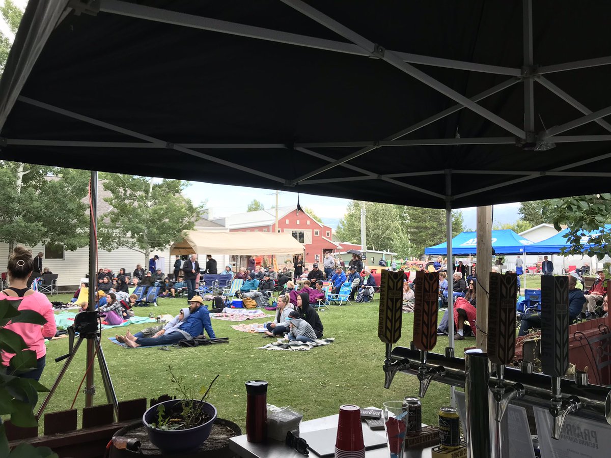 15 Minutes of Fame in Rosebud! #prairiebrewco #drinklocal #abcraftbeer #rosebud