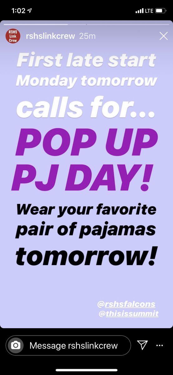Late start?
✔️PJs
✔️Alarm set (slightly later)
