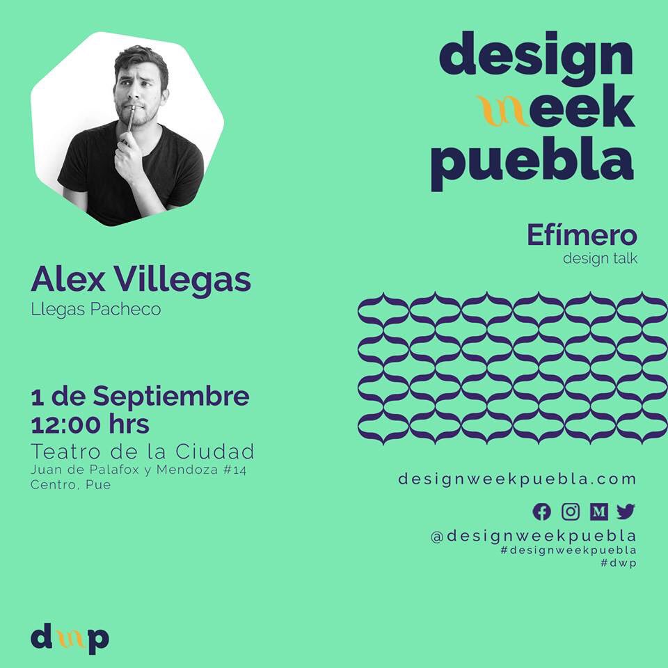 llegaspacheco's tweet photo. Nos vemos en una semana en #DesignWeekPuebla ✌🏼 https://t.co/AHWb2YrqQB