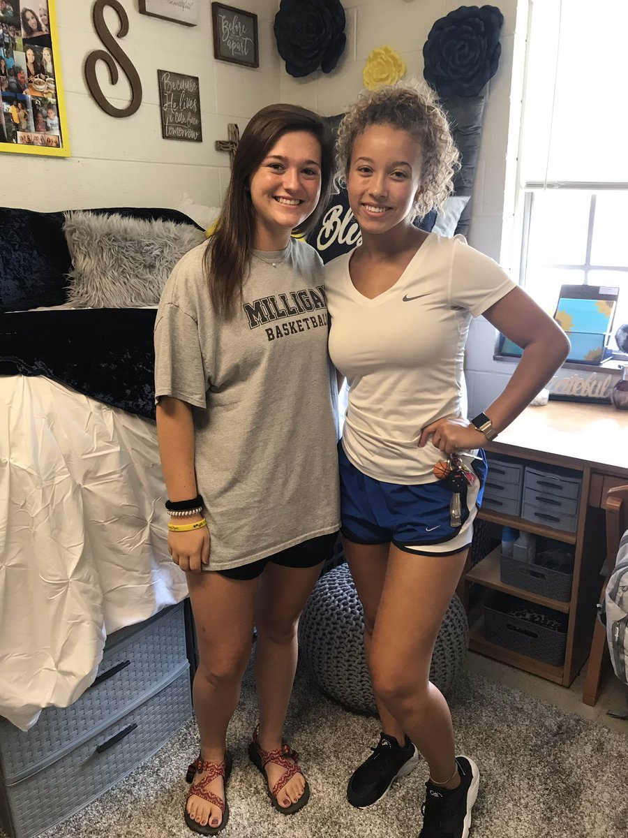 MilliganWBB's tweet photo. Our players are back on campus! A big welcome to our newcomers. We are so excited to have these ladies join Buff Nation! They spent yesterday moving, eating lunch at Coach Bourn’s house, and all day Sunday at Doe River Gorge. @MilliganCollege #BuffNation #BeABuff https://t.co/3b4acm4Qzx