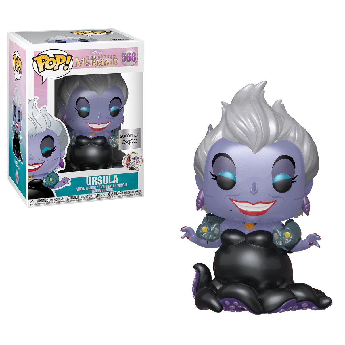 RT &amp; follow <a href="/OriginalFunko/">Funko</a> for a chance to WIN a <a href="/BoxLunchGifts/">BoxLunch</a> exclusive Disney Expo Ursula Pop! #LittleMermaid30th #Disney #Giveaway #Funko