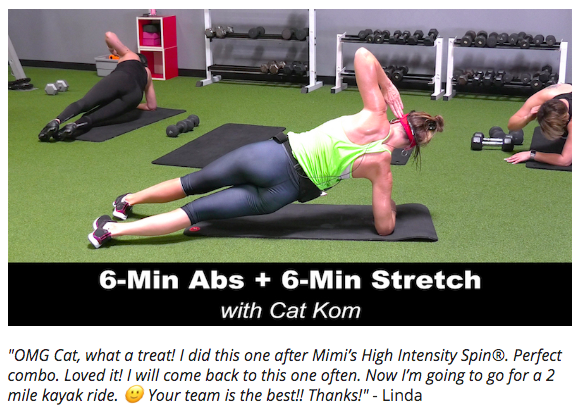 studio sweat spin class