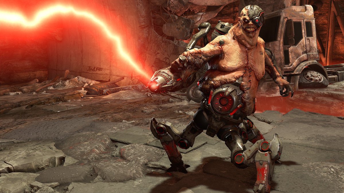 RT @JamieMoranUK: Just look at all the detail when you zoom in on Doom Eternal https://t.co/IN0FyVIWcV