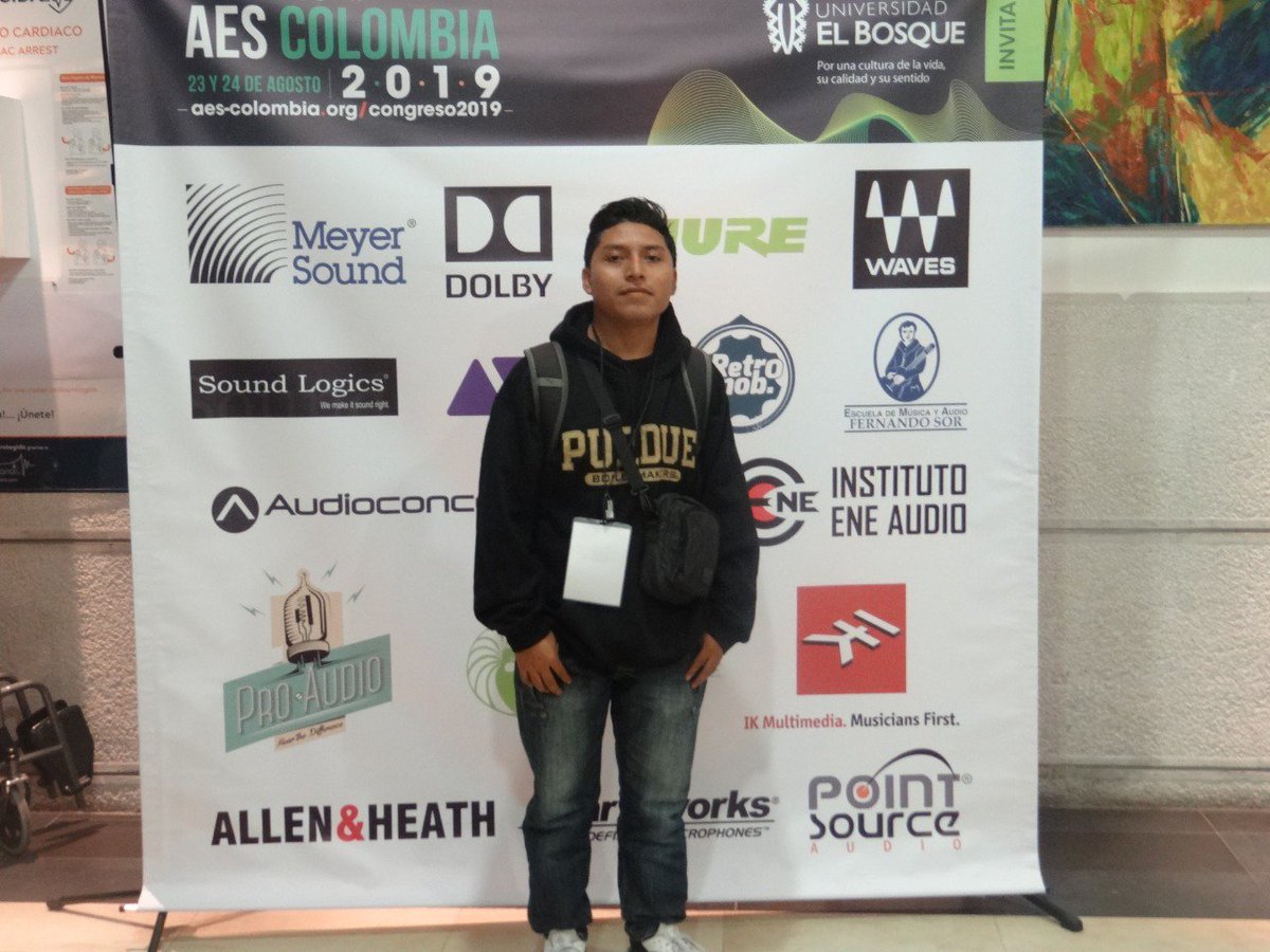 Felicitaciones a Jonathan Chafla, estudiante de la carrera de Producción Músical de la Universidad de las Artes, fue finalista en la competencia de Grabación Estudiantil AESColombia 2019 en la Categoría 2: Grabación Tradicional en Estudio y recibió la mención de oro.🥇🎶🎚
#AES