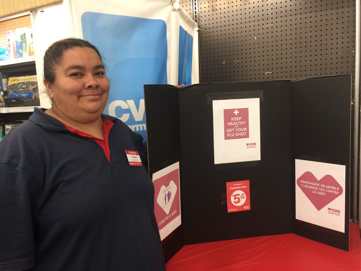 KHuynh35481614's tweet photo. Thanks to Christina of our 9897 FS team for setting up the Flu table for our RX team and braved enough to get her first flu shot since adult! ๐#BayRising #OneTeam #FightingFlu #CVSCare @CarthicYaga https://t.co/DYZ7LVgFXL