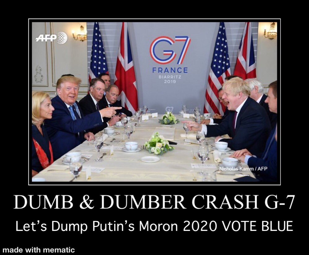 WilliamFPeters2's tweet photo. Ya know...itโs so easy to get great stuff to slam the GOP they r so screwed backing the #MoronInCheif! The bad thing is they r ruining our Country one day at a time๐ณ!
#Rip_GOP_PutinPartyPigs ๐ ๐ท ๐ฝ
#CloseTrumpsConcentrationCampsNOW
#DumpTrump
#DitchMoscowMitch2020 https://t.co/kl15uBnlsg
