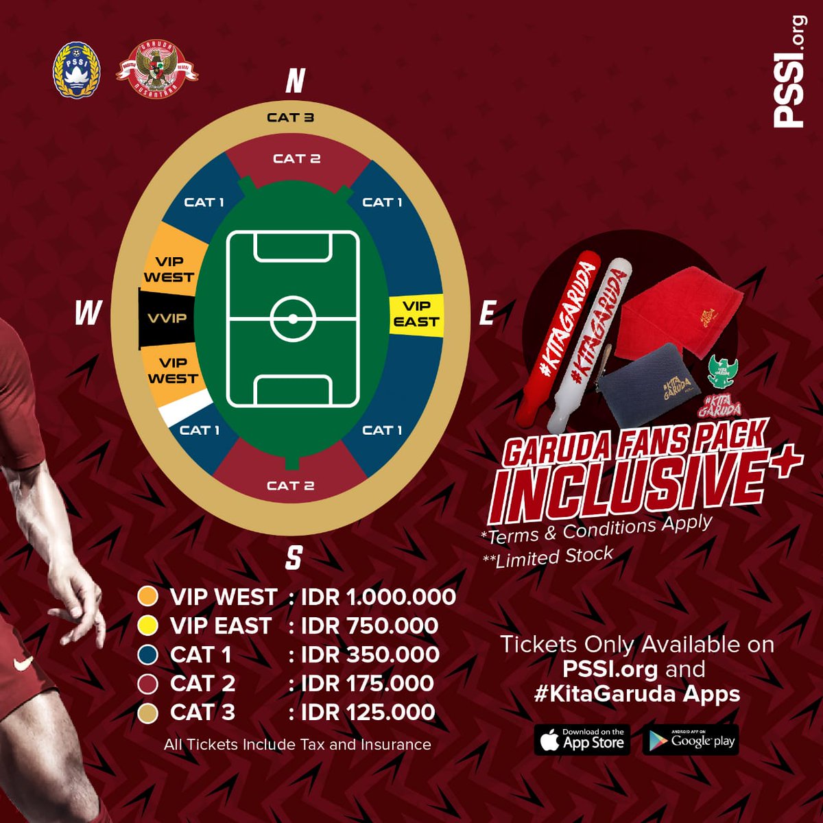 Asean Football On Twitter Ticket Pricing For Indonesia Vs