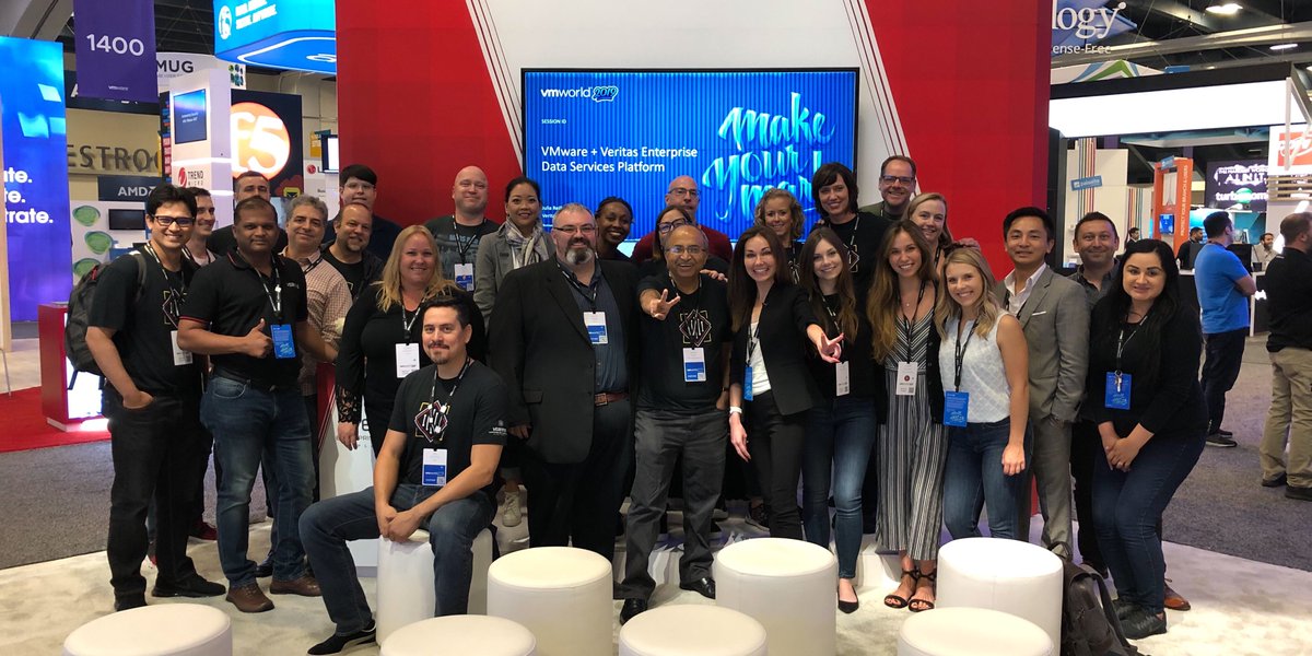 VeritasTechLLC's tweet photo. Check out these highlights from #TeamVtas on the floor @VMworld 2019.

All-things-#DataDriven from #Veritas at Booth 1327! https://t.co/Jw5C3Uj2fy