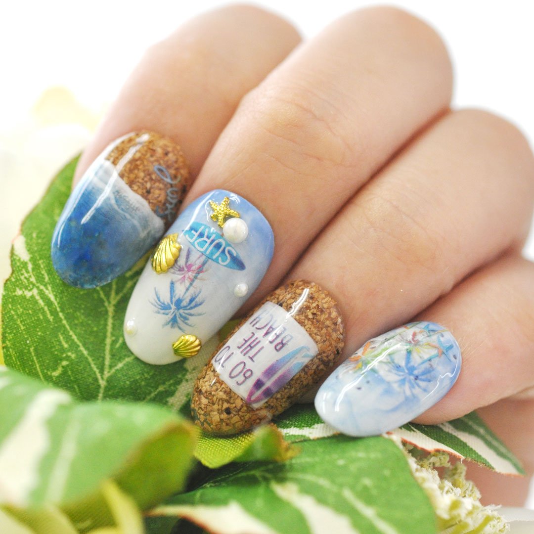 ネイル工房 ネイルの聖地 インスタライブ 本日8月26日12 15分 コルクパウダーで浜辺の海ネイルのコツを大公開 ネイル工房instagram T Co Ulclwfcflo 使用したアイテム やり方 T Co 1aezzbatjy T Co Pirykta0lm