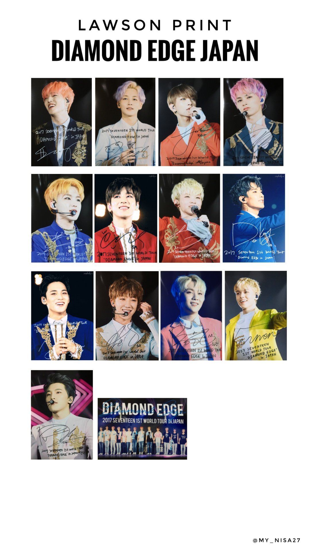 SEVENTEEN Diamond Edge トレカ SEVENTEEN GLOBAL 🎨 on X: 