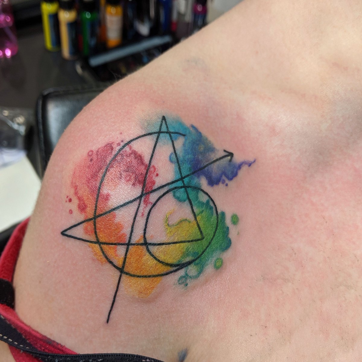 painterlyfiend's tweet photo. The original Avengers film will always have a deeply special place in my heart. It seemed like such an impossible concept for so long.
And my, how far we've all come. @geeksterinkegends
#avengers #avengers6 #watercolor #watercolortattoo #Marvel #comictattoos #nerdygirls #fandom https://t.co/jW0yYeQu8c