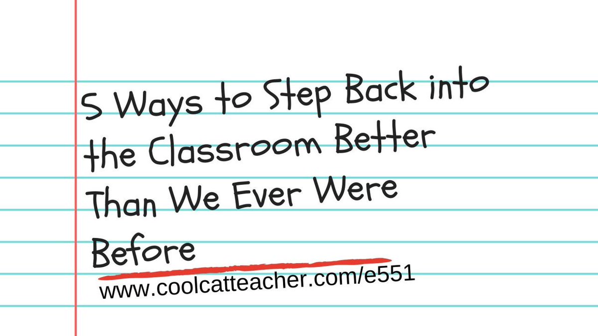 coolcatteacher's tweet photo. Today's Featured Educator is @jodycarrington 5 Ways to Step Back into the Classroom Better Than We Ever Were Before https://t.co/yaQO3k8VuZ #10mt #edchat #teaching https://t.co/yDZxpI9RxU