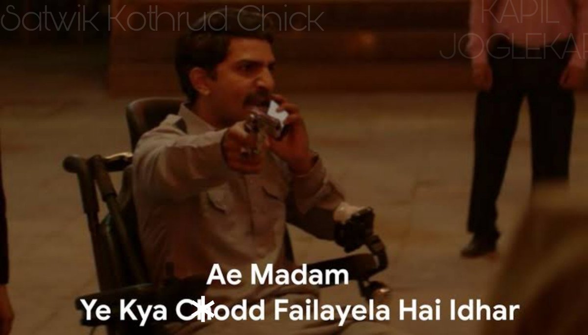 KapilJoglekar_'s tweet photo. When your Hostelite friend tries introducing you to her गाववाला friend and he actually starts flirting. 
You: https://t.co/y9D93R0nzo