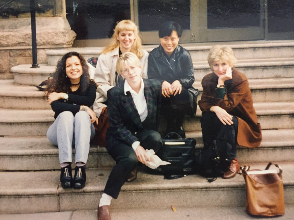 MyOtherTongue's tweet photo. With CD Wright, @GuthrieCamille, Sianne Ngai, and Kathleen Benway. Mid 90s, Brown. https://t.co/atl8sQwGXj