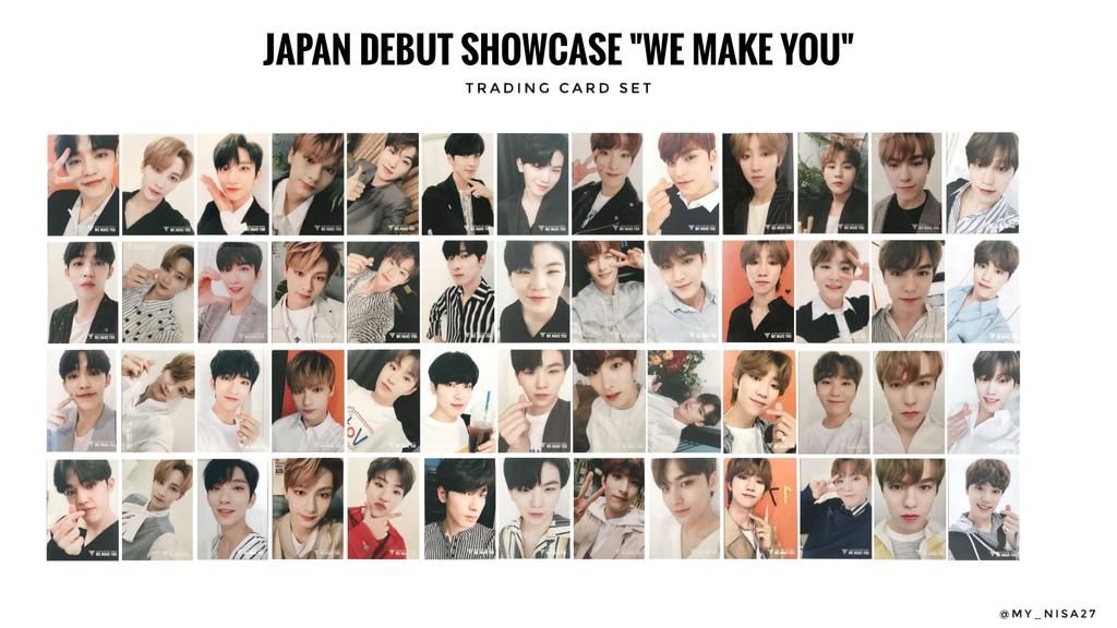SEVENTEEN シャダコン we make you SEVENTEEN Japan 1st mini album we make you Photocard [with