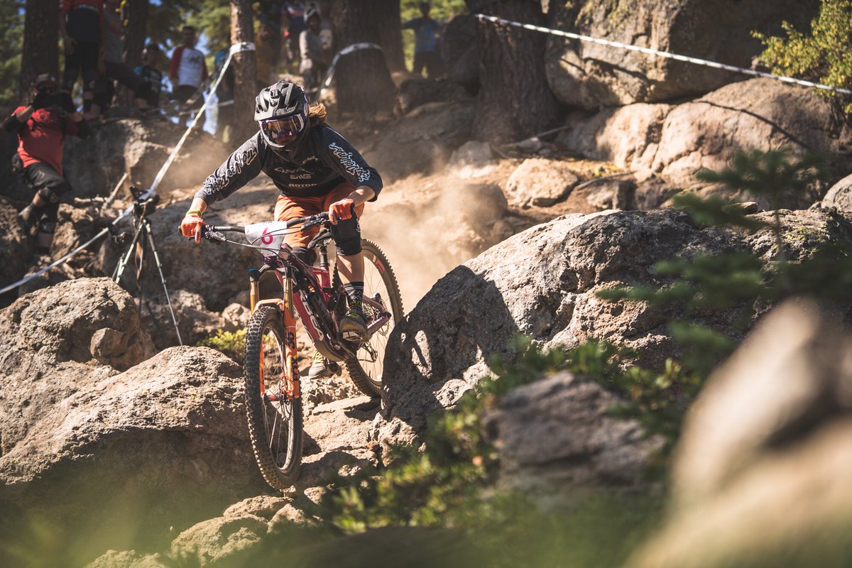 Enjoyed my weekend rock bashing and dust surfing at @World_Enduro #EWSNorthstar ! Fought hard to comeback from 16th after a crash on stage 1 up to 8th by the end of Day 2 with some solid times 💪 Thanks <a href="/Orbea/">Orbea</a> for all the hard work behind the scenes 🤘#OrbeaEnduroTeam #Orbea