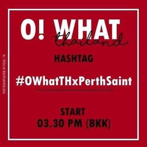 PS_Island2017's tweet photo. Hello Lovely Trigon 📢📢

Hashtag for Today 🖤❤

📈 :#OWhatTHxPerthSaint

⌚: 3:30 PM ( Thailand Time ) 

 Let's go ..... 👍👍

#TRIGON
#PerthSaintSation 
Cr.📸 https://t.co/8QhwGof56J