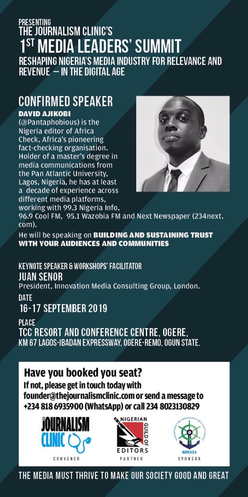 Clinic4Journos's tweet photo. On your marks....#MediaLeadersSummit cc: @araisokun https://t.co/SmHZCOVYfn