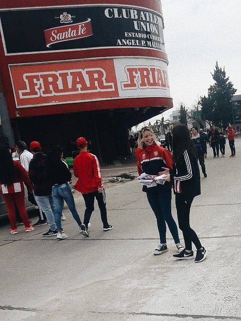 unionfeminista's tweet photo. En la previa del partido de hoy, desde Unión Feminista, repartimos estos folletos, porque creemos importante recordar y visibilizar el Día de la Futbolista https://t.co/hLMqpyZKB1