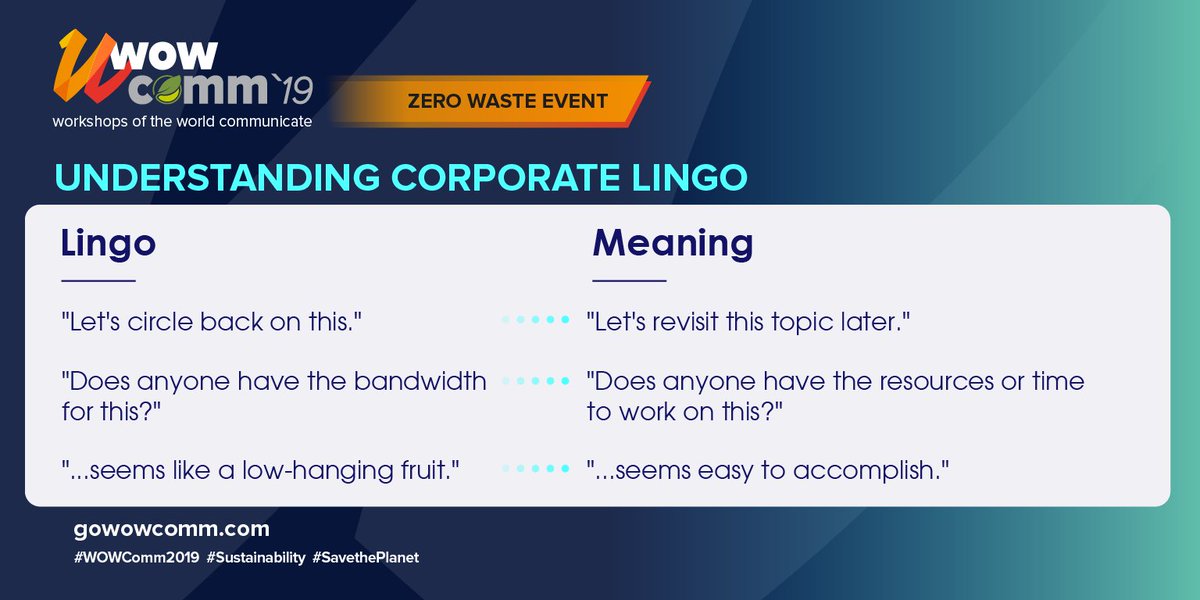 gowowcomm's tweet photo. Practice your corporate lingo at #WOWComm2019, where we will be hearing from seasoned industry players in #communication & #network with other professionals.
Bring your colleagues with you and claim 5% discount on group tickets with code WOWGROUP19 at https://t.co/MVEupNnRE7. https://t.co/2XsGLVgDMy