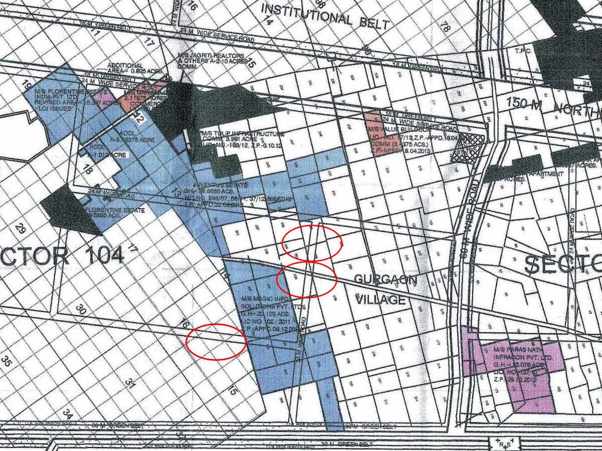 varunbajla's tweet image. Thank you Sir @mukki181 for prompt action. While construction was stopped at one plot on 24m road Sec 104 #DwarkaExpressway there is still construction at other plots blocking the 24m road. Highlighting same below. Kindly look into the same @abhishekbehl 
hindustantimes.com/cities/constru…