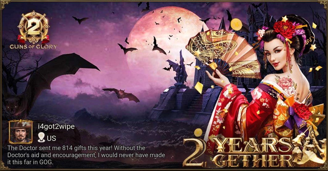 [Hot Event] Celebrate 2nd Anniversary with Guns of Glory! gog-news.kingsgroupgames.com/api/gog2ths/th…