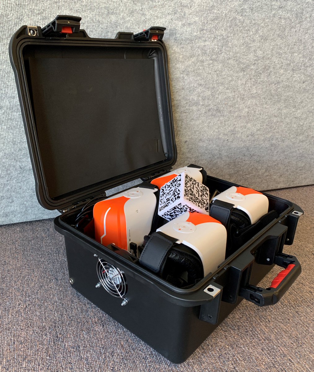 Breaking news! The first <a href="/ClassVR/">ClassVR from Avantis</a> 4 packs have arrived in Australia! Look at how compact these sets are - great for starting your VR journey or topping up!  <a href="/savery_mark/">Mark Savery</a> - keep an eye out for your #4pack as it is on its way to you!! 

#VR #AR #MR #PortableVR #VRinED #AussieEd