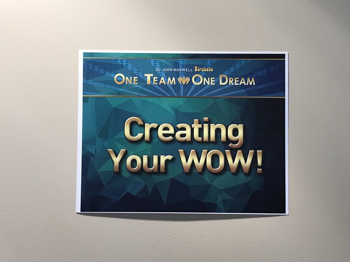 ericchazaro's tweet photo. This is your super power = Create your own Wows !!! My interpretation when I read this simple sign this afternoon. #jmteam #JohnMaxwell #Leadership #kwMx https://t.co/E4JJoaeLMK